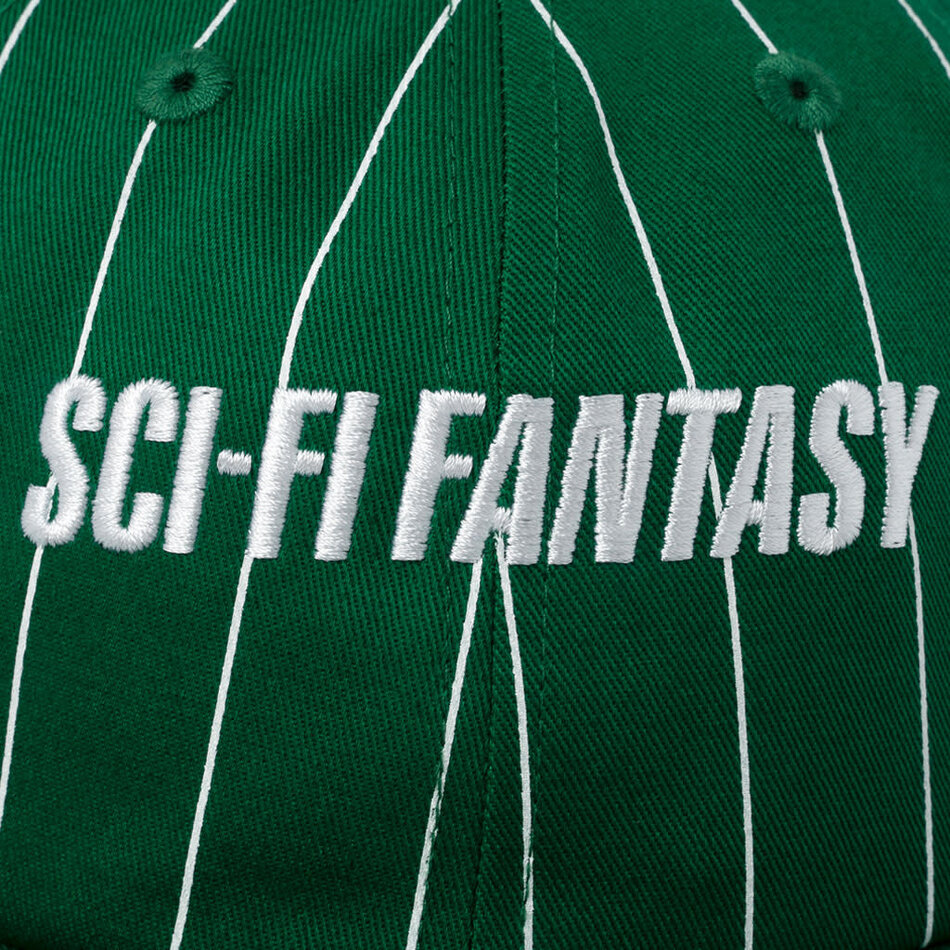 Sci-Fi Fantasy Fast Stripe Snapback Hat Green
