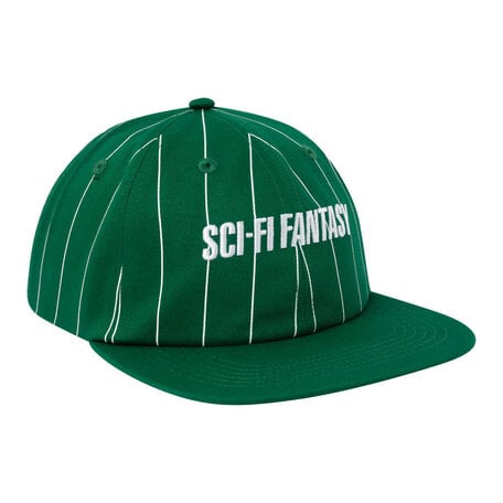 Sci-Fi Fantasy Fast Stripe Snapback Hat Green