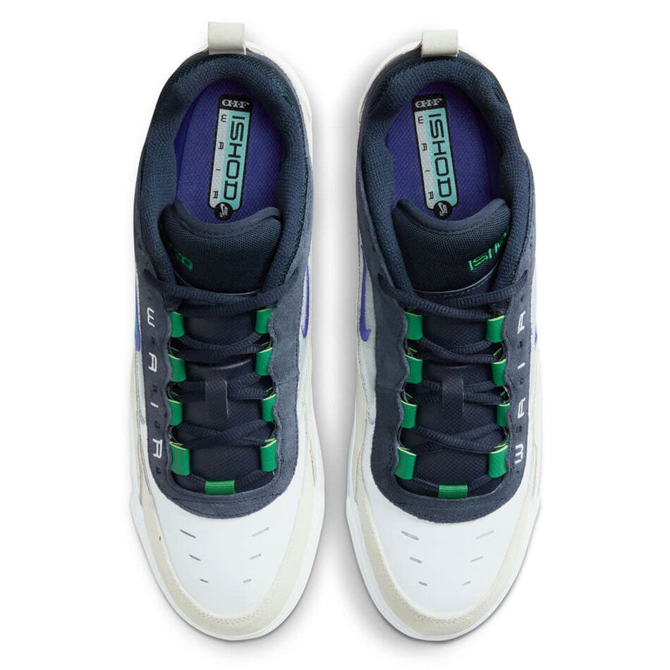 Nike SB Air Max Ishod White/Persian Violet-Obsidian-Pine Green