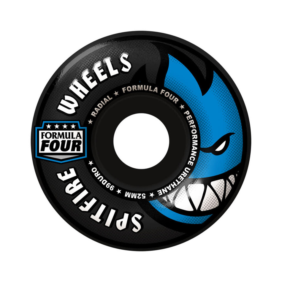 Spitfire Formula Four 99A ホイール52mm Spitfire Formula Four Classic Swirl Black & Orange 52mm 99a