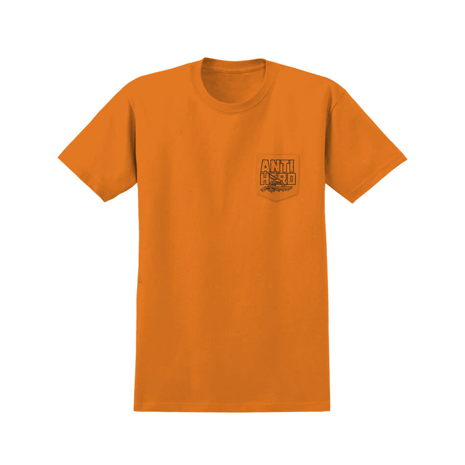 Anti Hero Custom T-Shirt Safety Orange