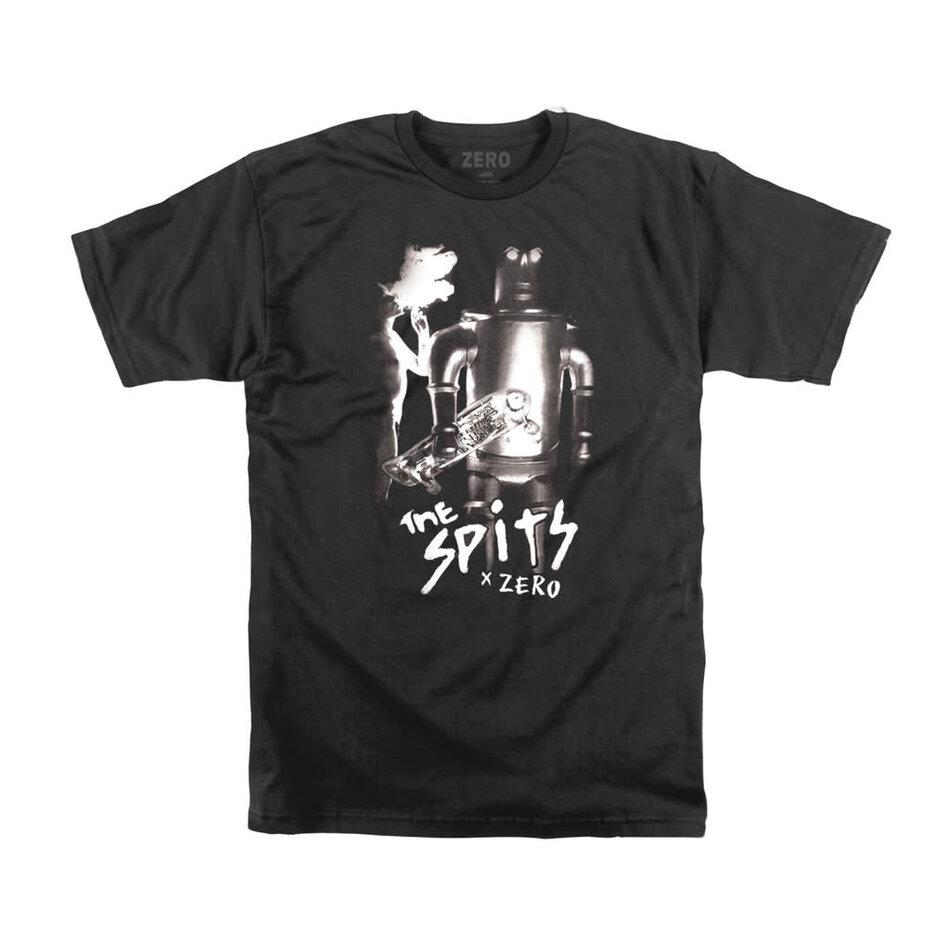 Zero x Spits Robot T-Shirt Black