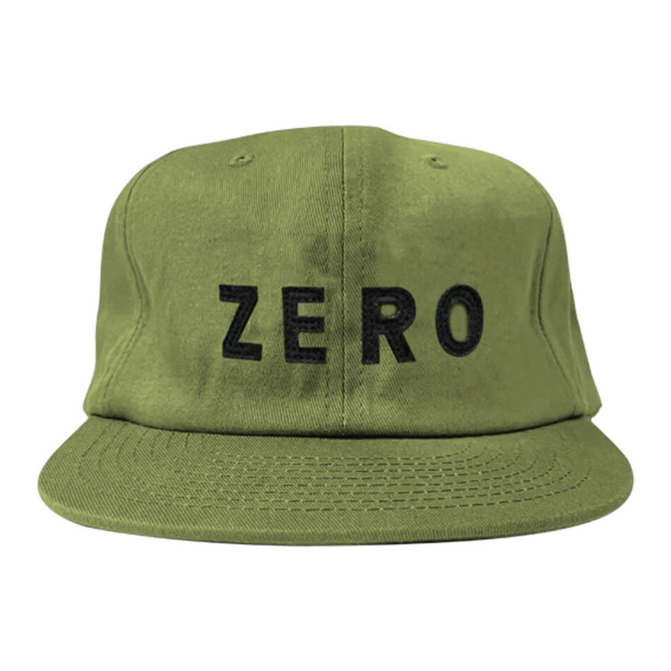 Zero Army Aplique Snapback Hat Olive