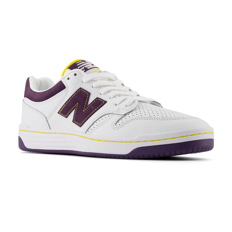 New Balance Numeric 480 White/Purple/Gold