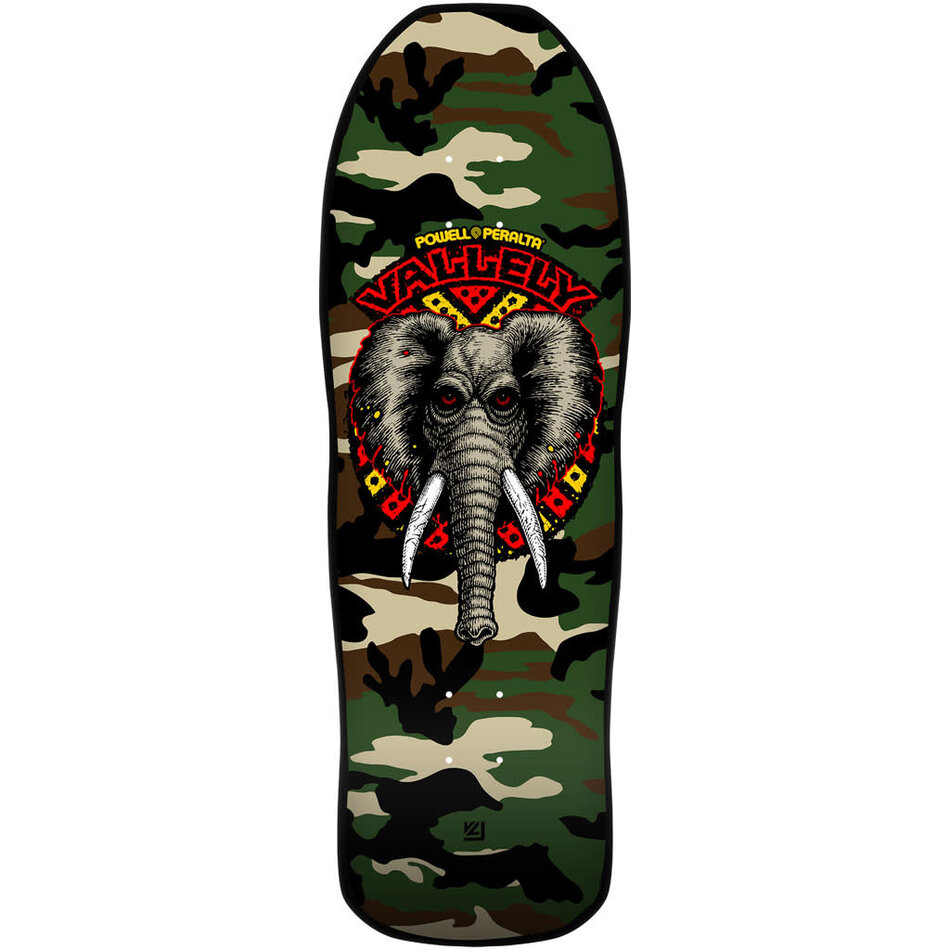 Powell Peralta Mike Vallely Elephant Deck Camo
