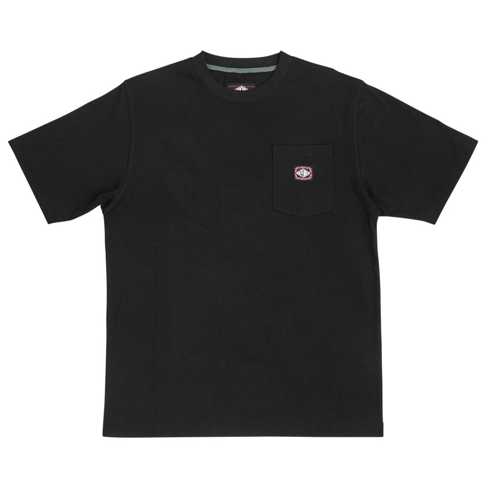 Independent Summit Scroll Pocket T-Shirt Black