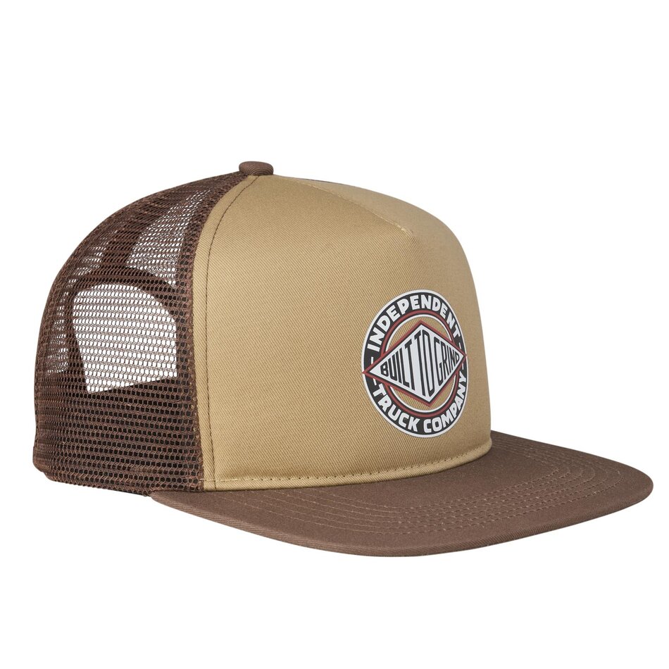 Independent BTG Summit Mesh Trucker Hat Tan/Brown