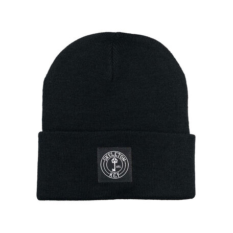 Skeleton Key Heavyweight Cuff Beanie Black