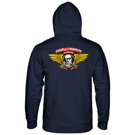Powell Winged Ripper Hoodie Navy