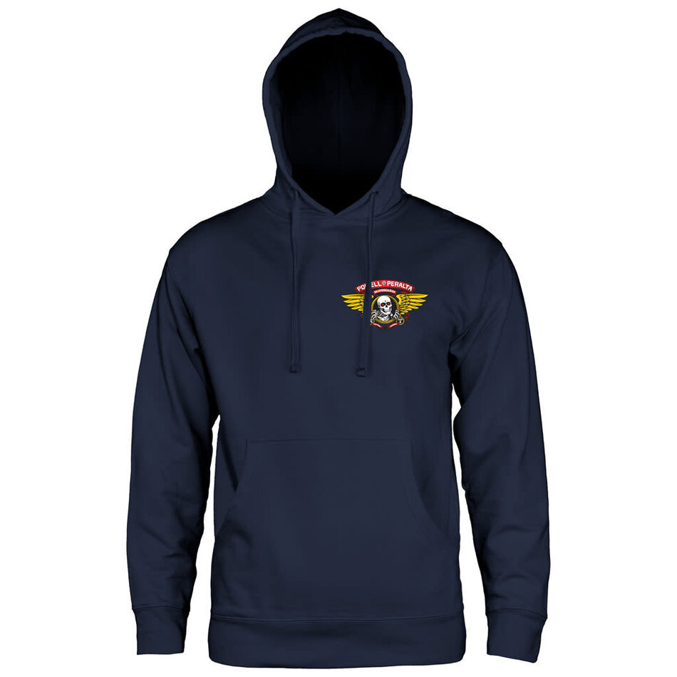 Powell Peralta Winged Ripper Hoodie Navy