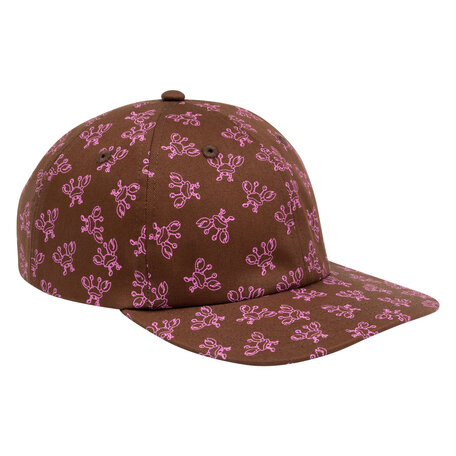 Sci-Fi Fantasy Crab Snapback Hat Brown