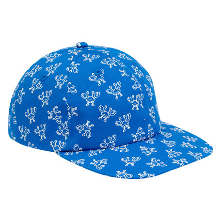 Sci-Fi Fantasy Crab Snapback Hat Blue