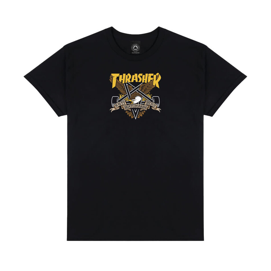 Thrasher x Anti-Hero Eaglegram T-Shirt Black