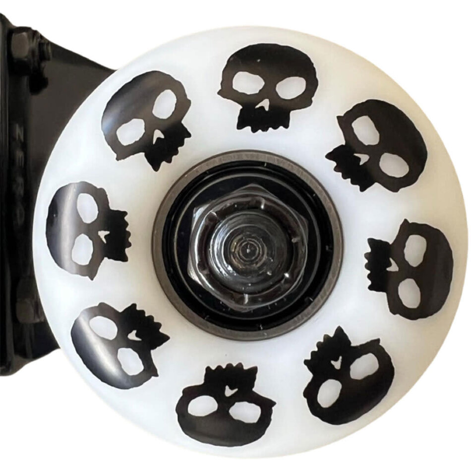 Zero Single Skull Complete Black/White
