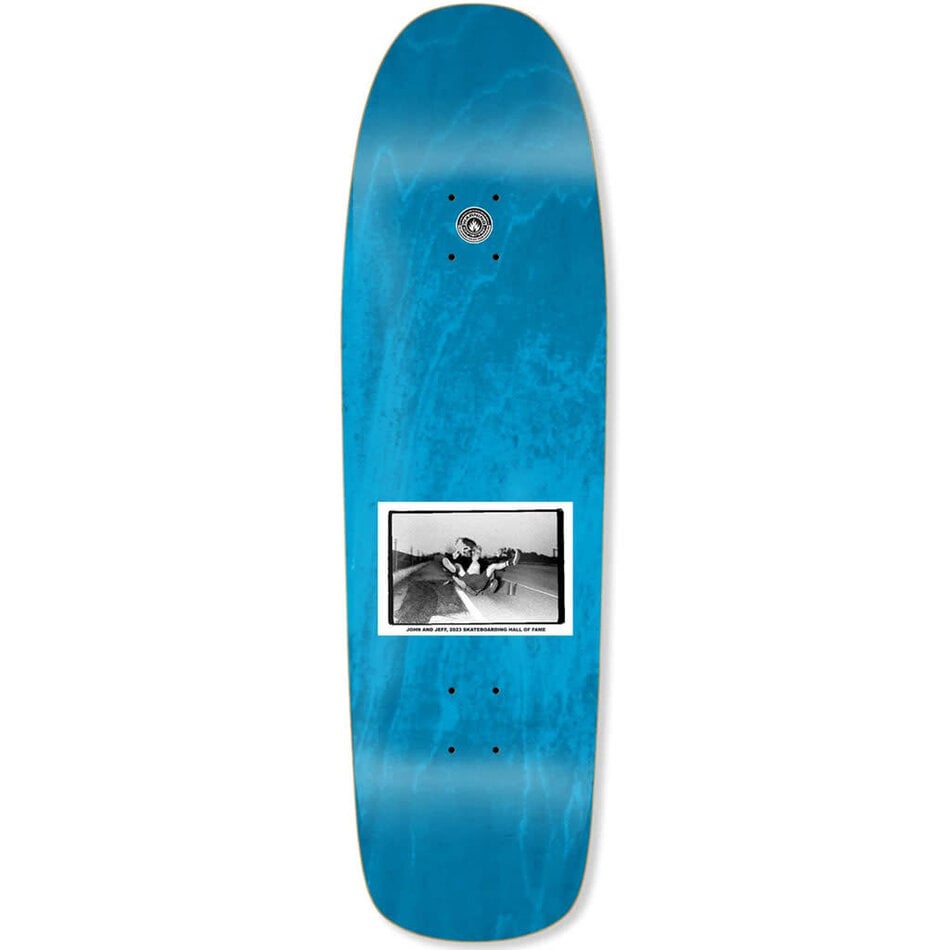 Black Label John & Jeff Forever Shape Deck Blue Stain