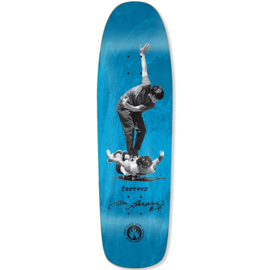 Black Label John & Jeff Forever Shape Deck Blue Stain