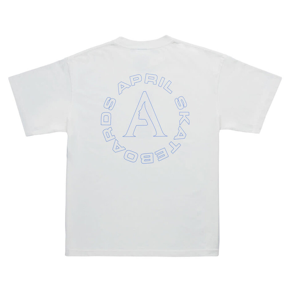 April Full Circle T-Shirt White