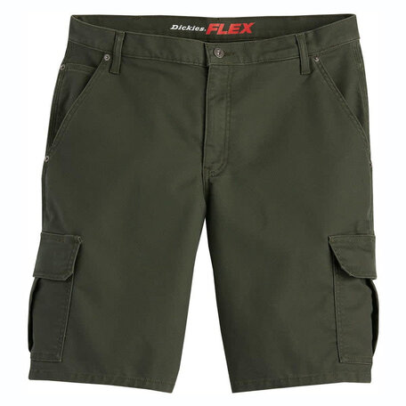 Dickies Relaxed Fit Cargo Short Stonewashed Olive Green