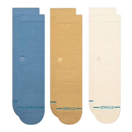 Stance Icon 3-Pack Cream