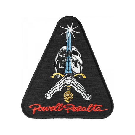 Powell Peralta Skull & Sword Patch Black