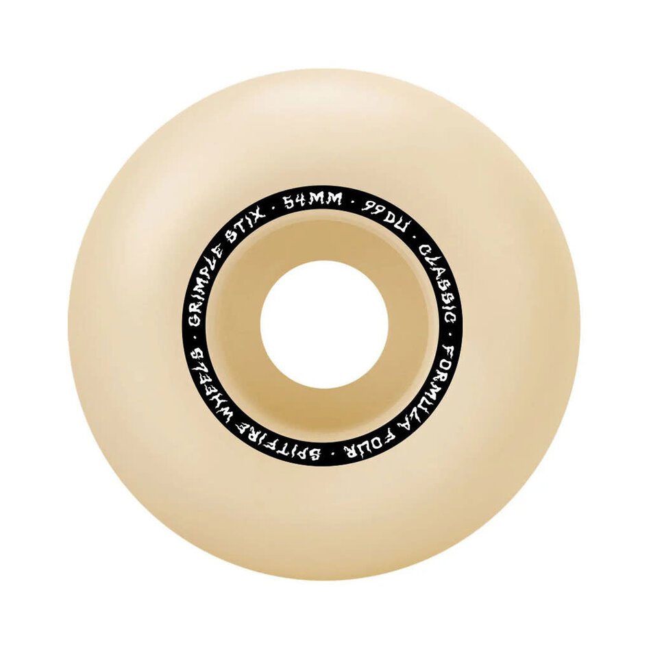 Spitfire x Grimple Furry Formula Four Classic 99A Wheels White