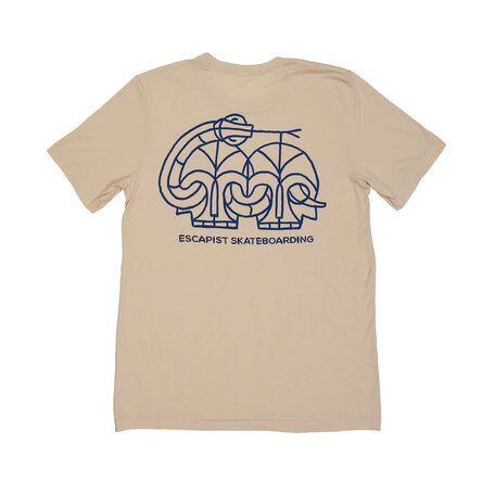Escapist Snake T-Shirt Soft Cream
