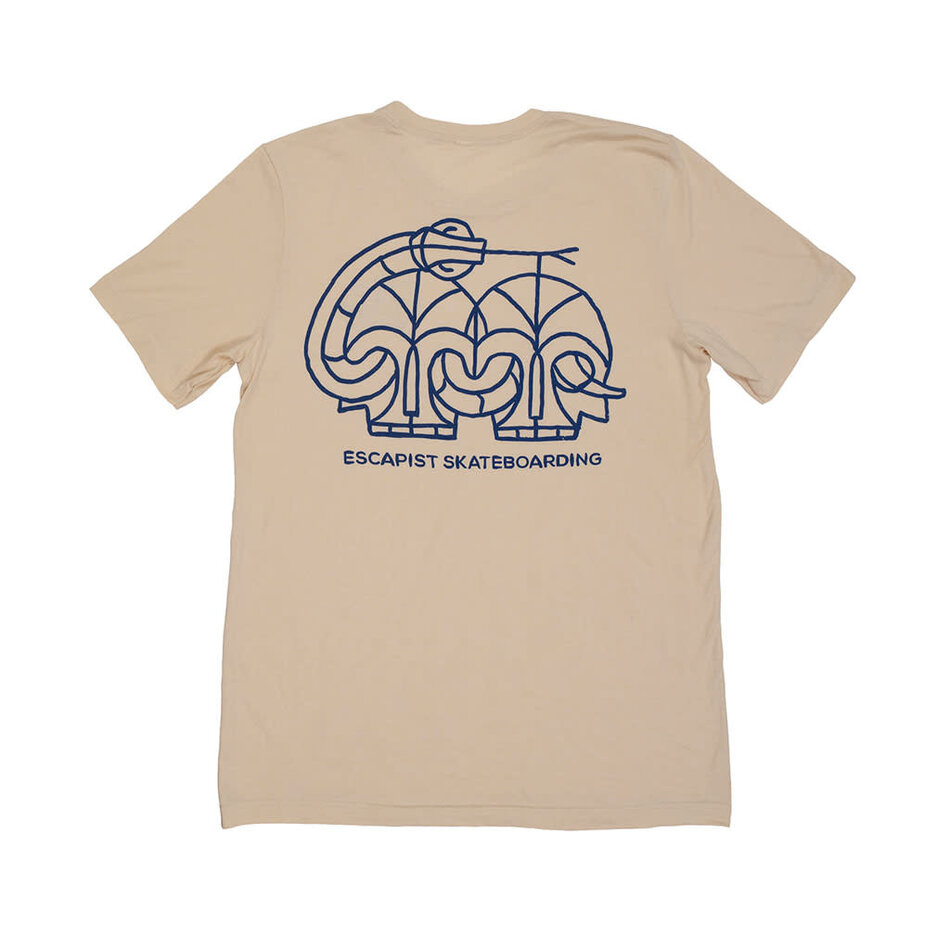 Escapist Snake T-Shirt Soft Cream