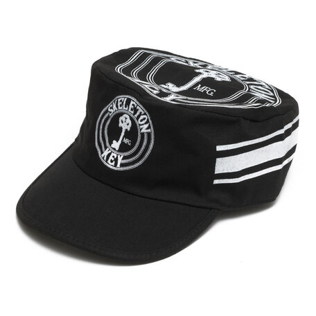 Skeleton Key Old School Painter's Snapback Hat Black