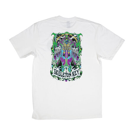 Skeleton Key Cusp T-Shirt White