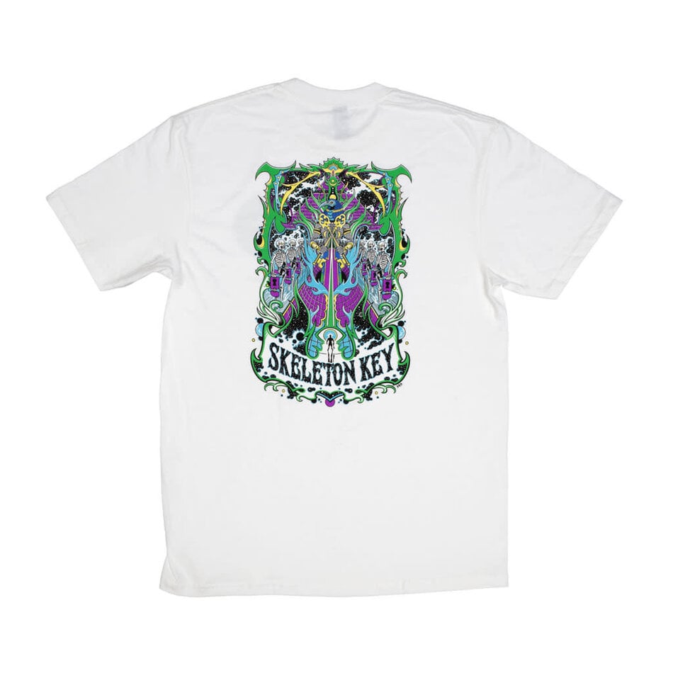 Skeleton Key Cusp T-Shirt White