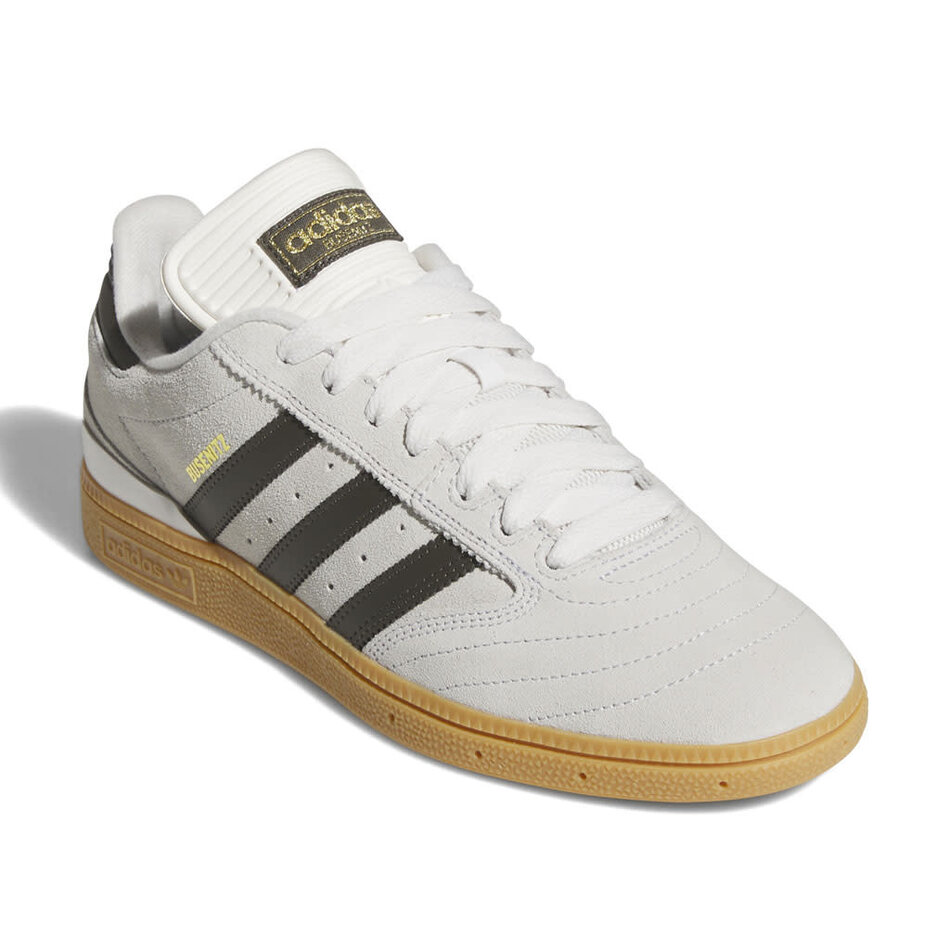 Adidas Busenitz Crystal White/Shadow Olive/Gum