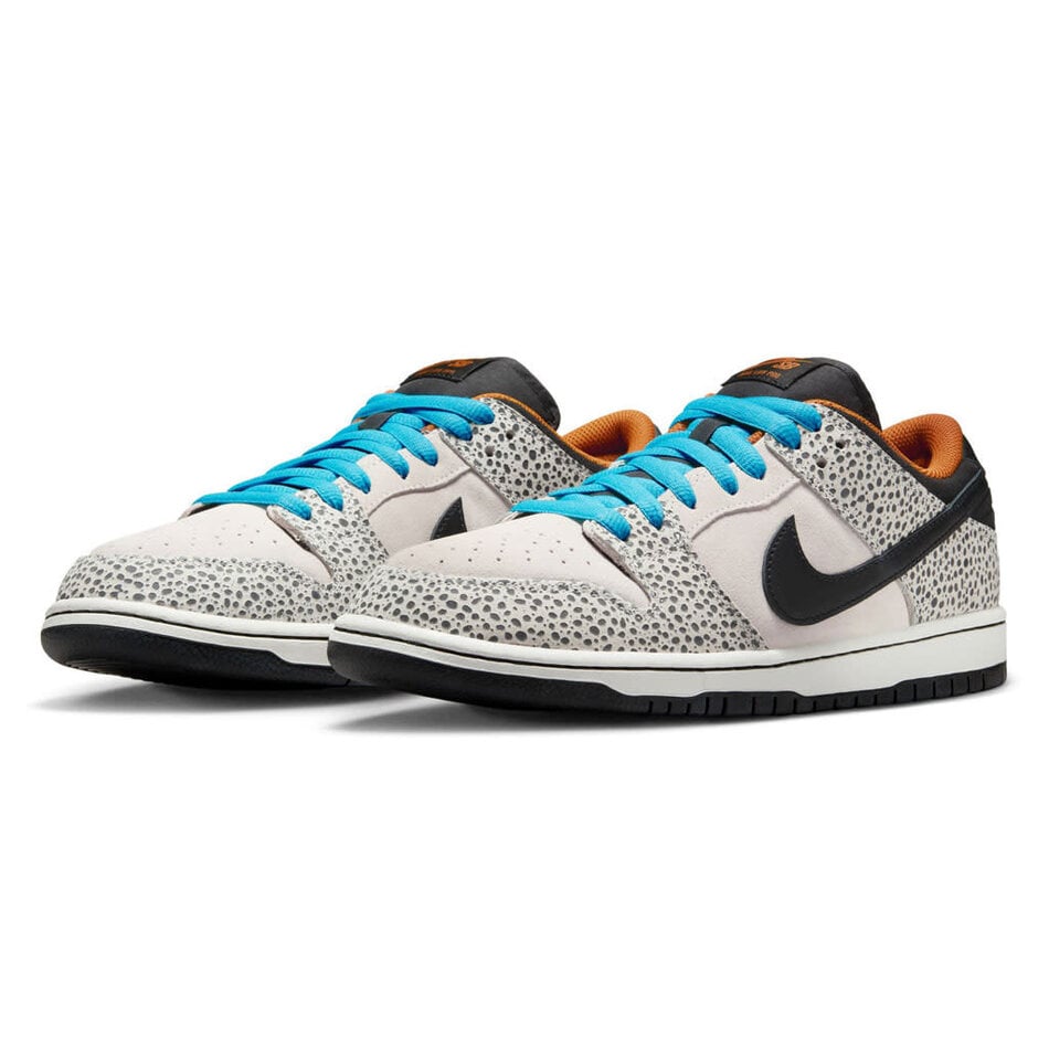 Nike SB Dunk Low Pro Electric Phantom/Black-Fossil-Monarch