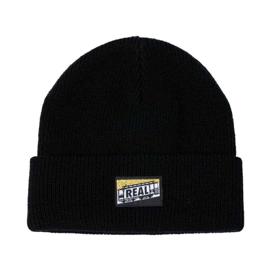 Real Tough Threads Cuff Beanie Black