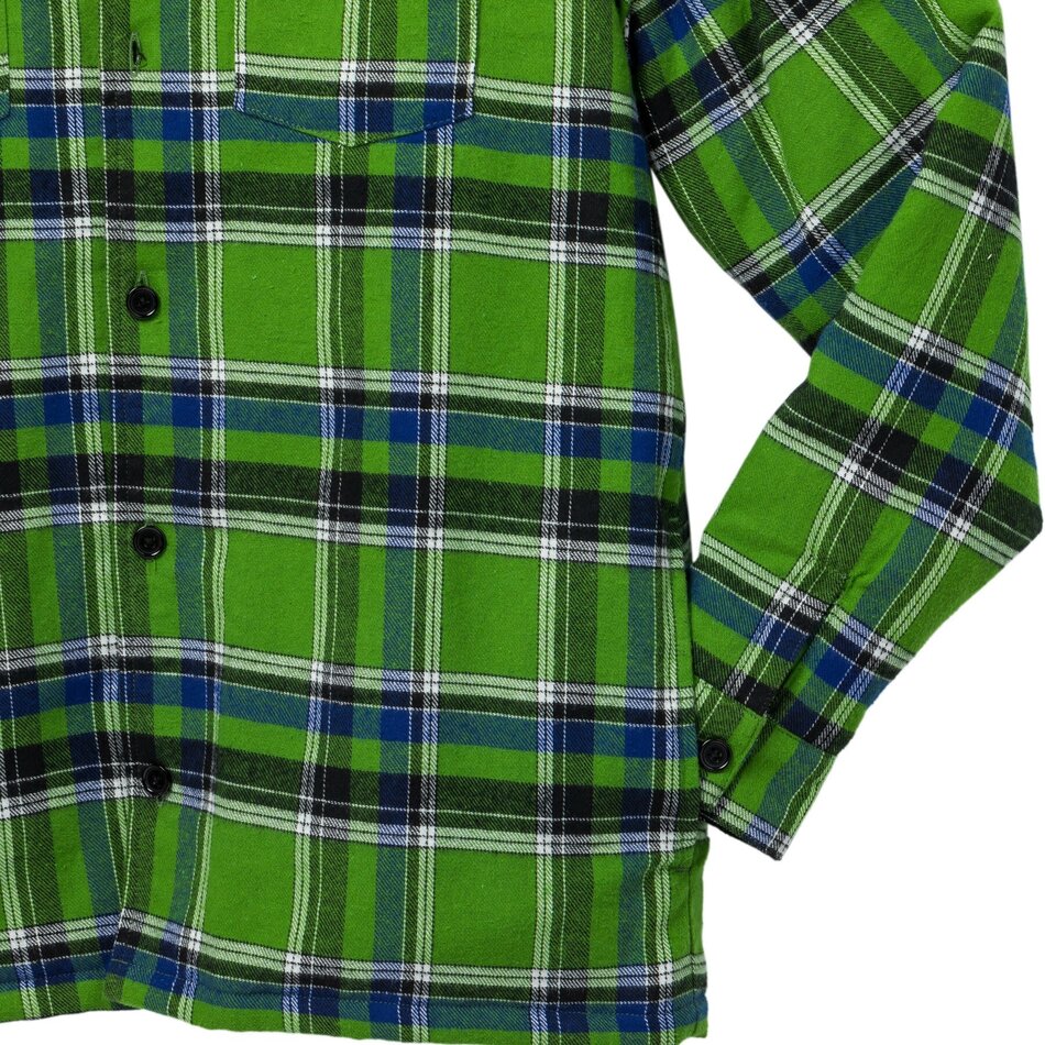 Anti Hero Basic Eagle Flannel Jacket Green/Black