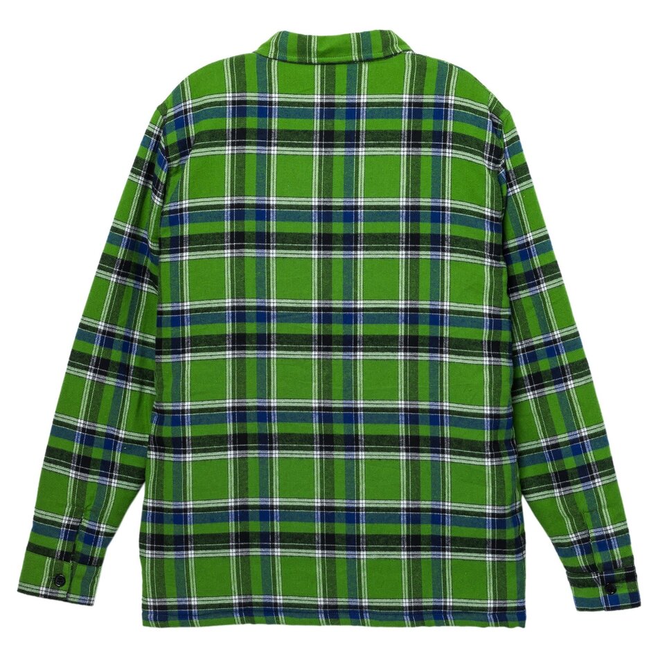 Anti Hero Basic Eagle Flannel Jacket Green/Black