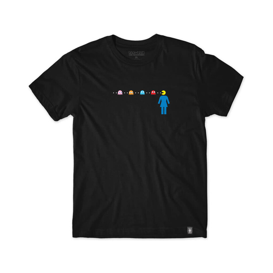 Girl x Pac-Man OG Maze T-Shirt Black