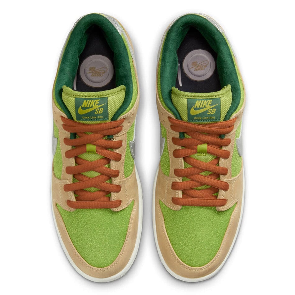 Nike SB Dunk Low Pro WC Sesame/Metallic Silver-Pear-Fir