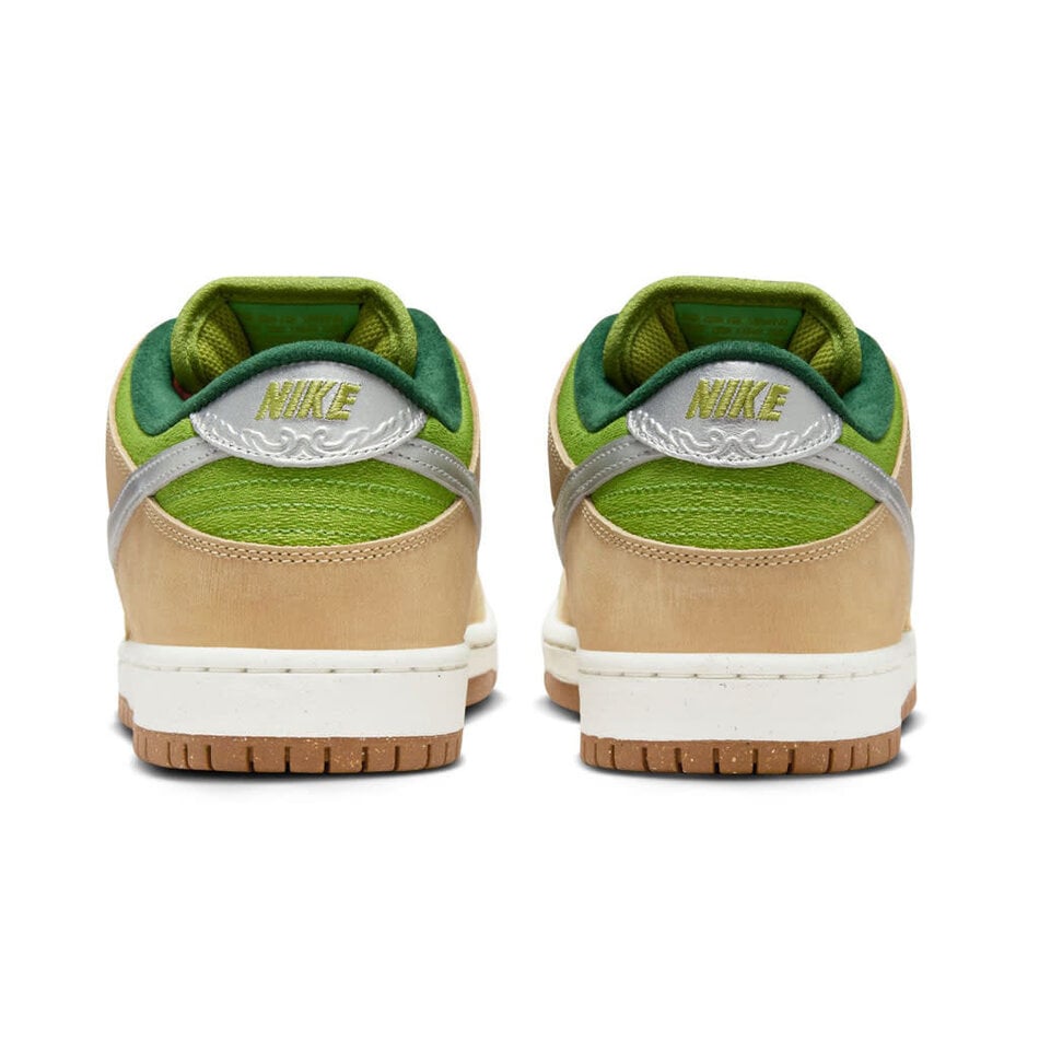 Nike SB Dunk Low Pro WC Sesame/Metallic Silver-Pear-Fir