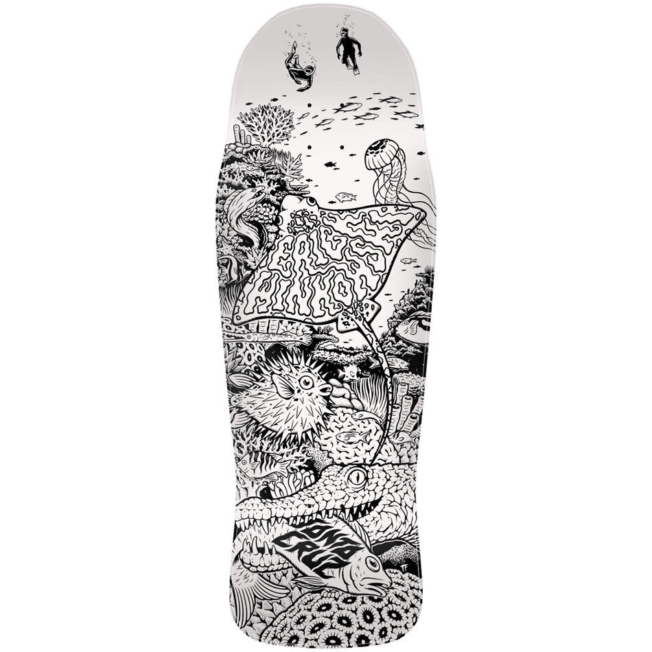 Santa Cruz Erick Winkowski Aquatic My Colorway Shaped Deck