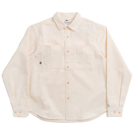 Nike SB New Essential L/S Woven Shirt Guava Ice/Neutral Olive