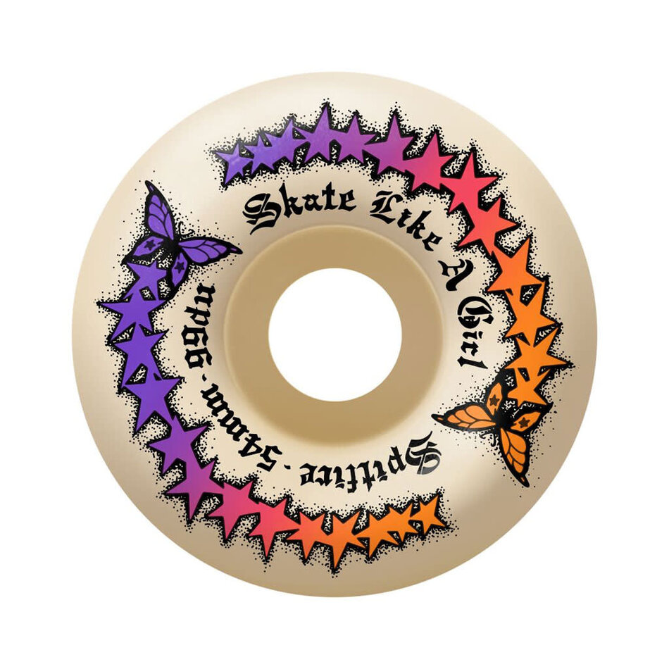 スケートボード SPITFIRE Skate Like a Girl 55mm 99A Spitfire Formula Four Skate Like a Girl Wheels – Switch and