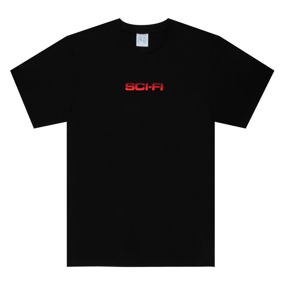 Sci-Fi Fantasy Slide T-Shirt Black