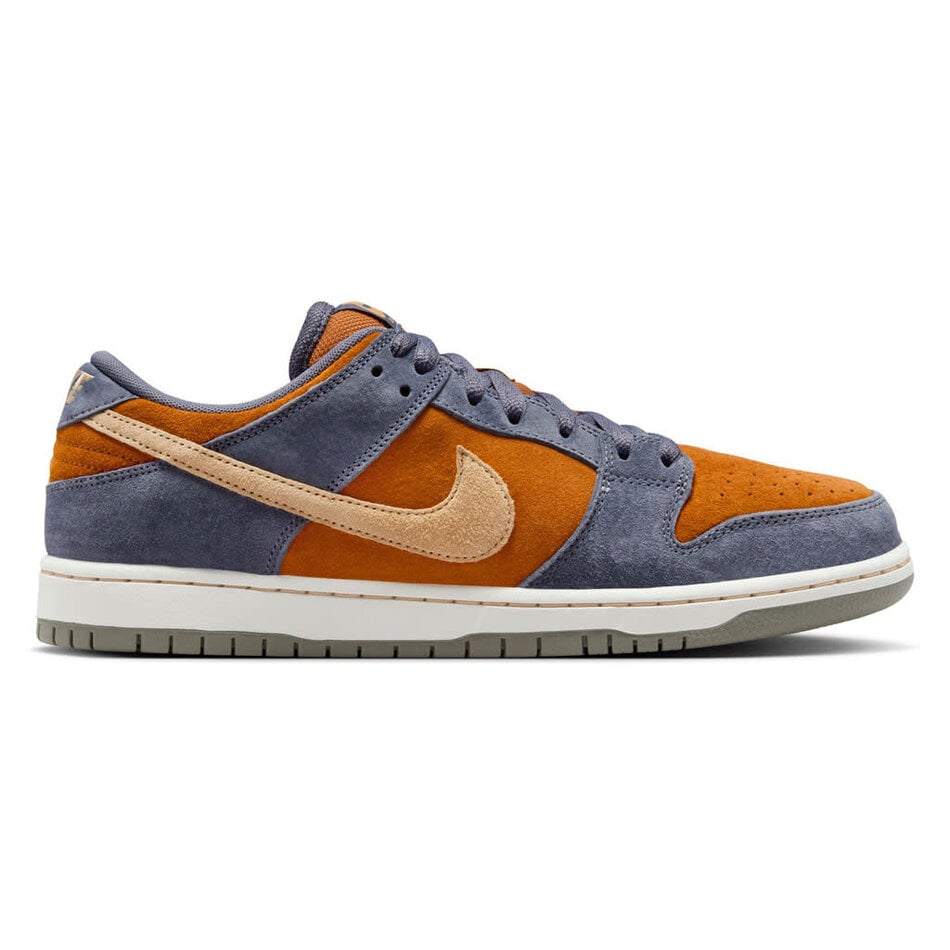 Nike SB Dunk Low Pro Light Carbon/Sesame-Monarch-Summit White