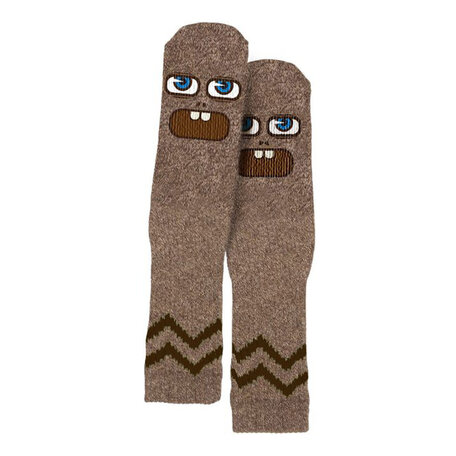 Toy Machine Betard Socks Brown