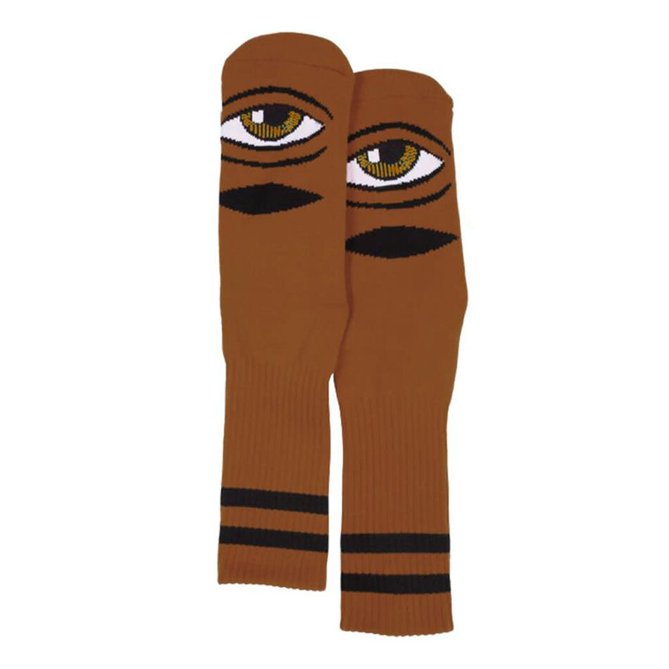 Toy Machine Sect Eye Socks Chocolate