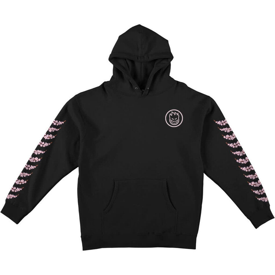Spitfire Classic Cherry Blossom Classic Hoodie Black Escapist