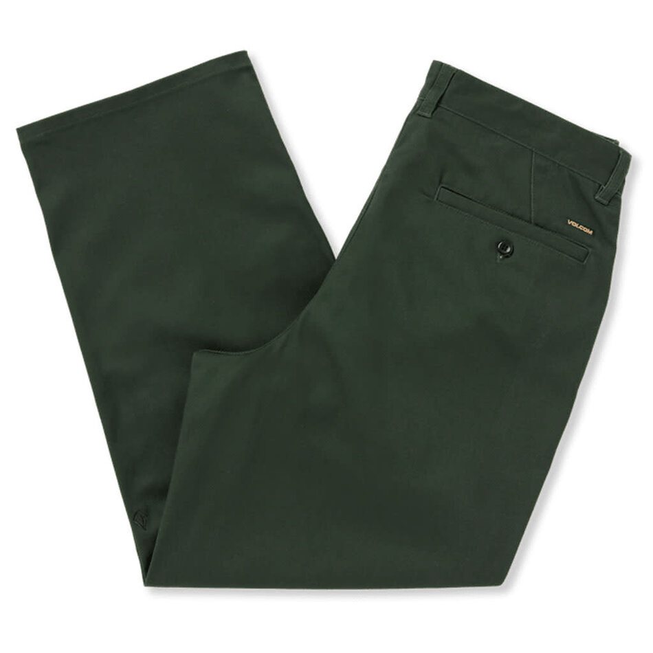 Volcom Billow Twill Pant Dark Forest