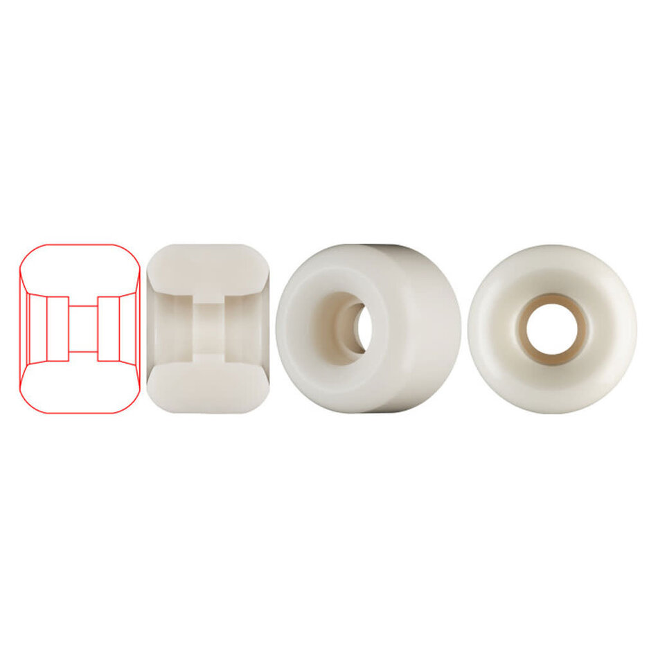 Powell Peralta Dragon Formula 93A A2 Wheels White