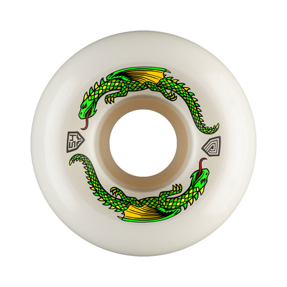 Powell Peralta Dragon Formula 93A A2 Wheels White