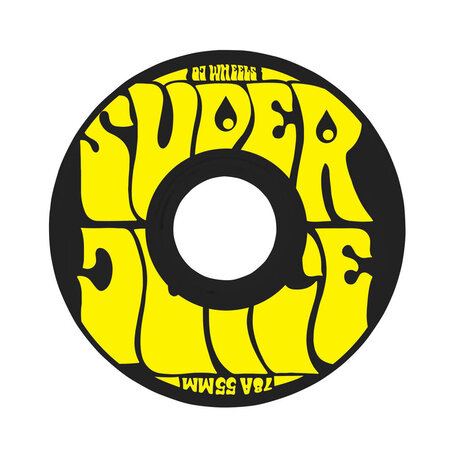OJ Super Juice Mini 78A Wheels Black/Yellow